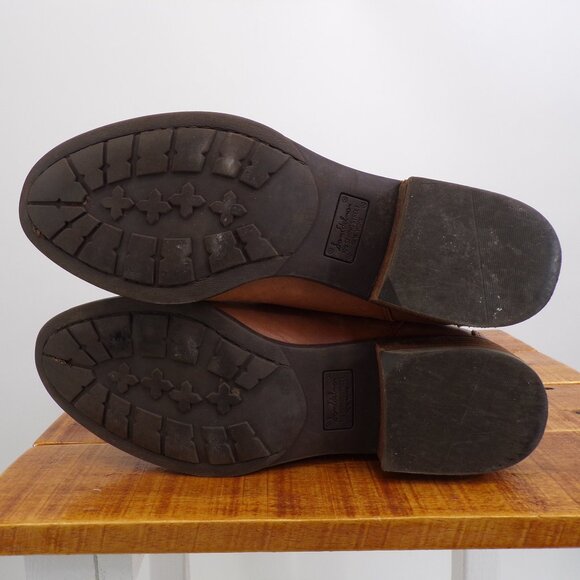 Sam Edelman Size 7 Penny2 Whiskey Leather Wide Calf Brown Tall Riding Boot - Picture 6 of 14